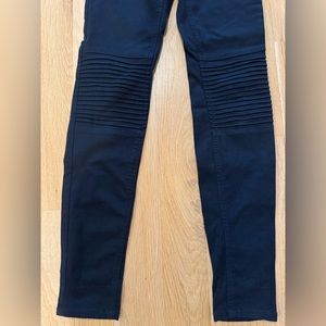 H&M moto style maternity jeggings size 2